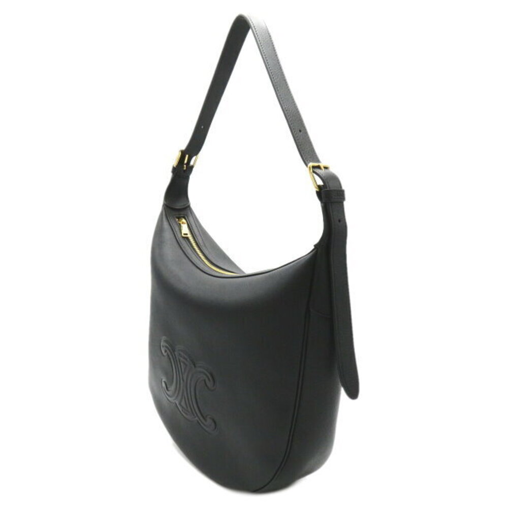 Celine Eloise Cuir Shoulder Bag Calfskin Leather Black - Picture 3 of 10